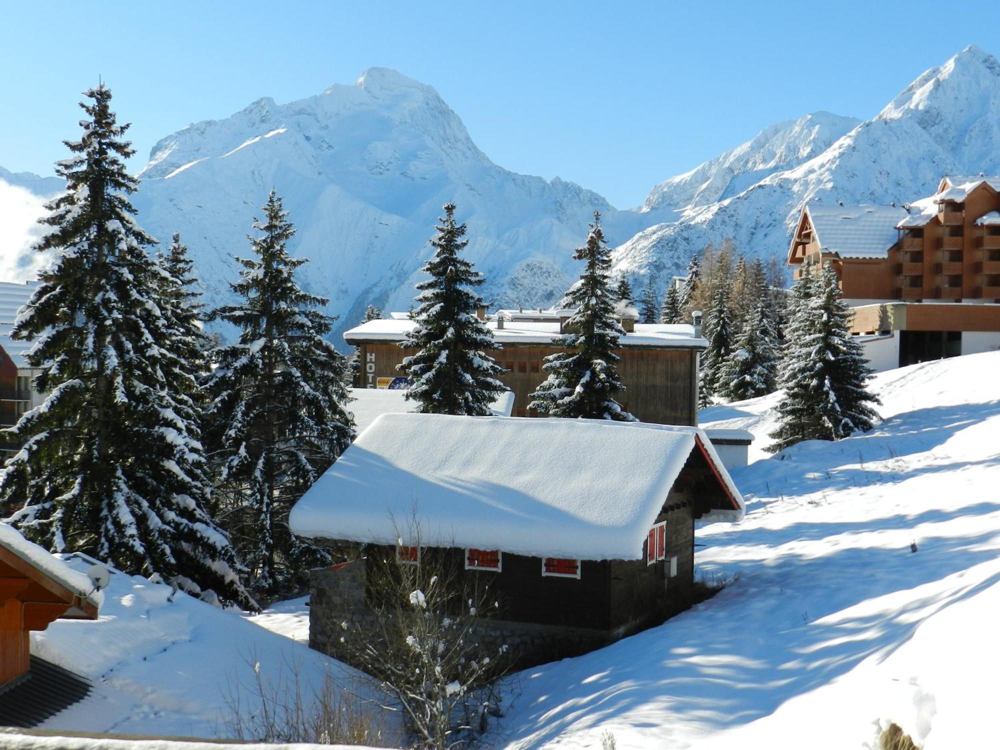 Hotel Le Cairn Les Deux Alpes Exterior foto
